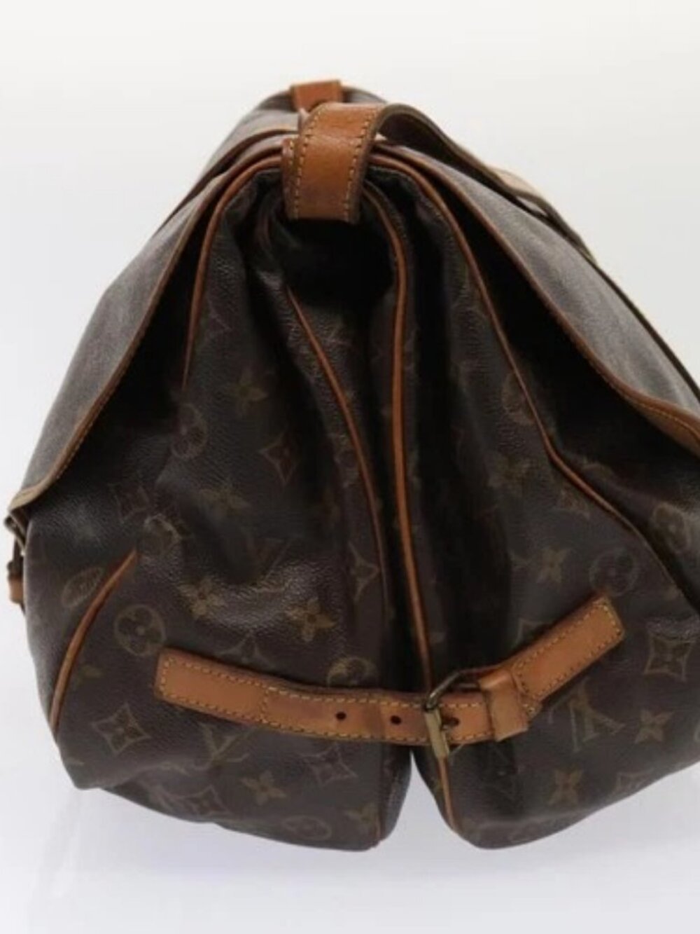 LOUIS VUITTON Monogram Saumur 35 Shoulder Bag M42254 LV Auth ki4838 - Picture 3 of 16